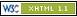 XHTML 1.0 Strict válido